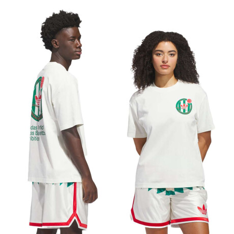 Remera Adidas Og Crest Mex Blanco