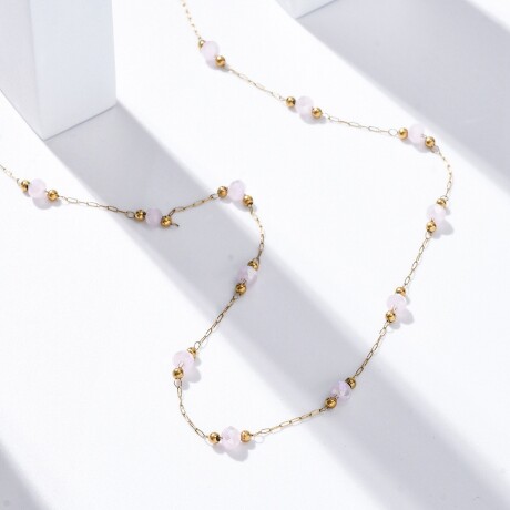 Collar ELINA en acero y cristal Collar ELINA en acero y cristal