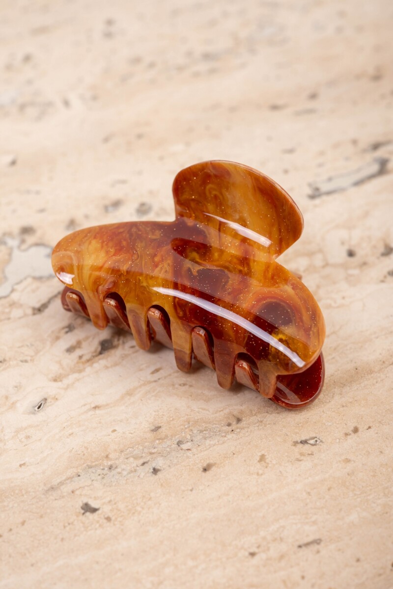 Broche - Marron 