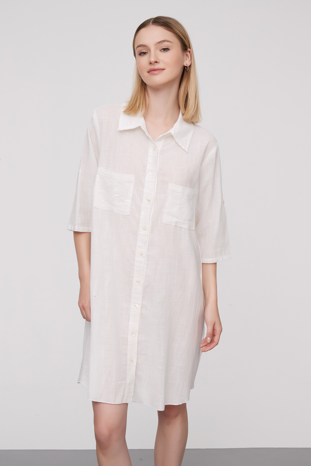 Vestido American Marfil / Off White