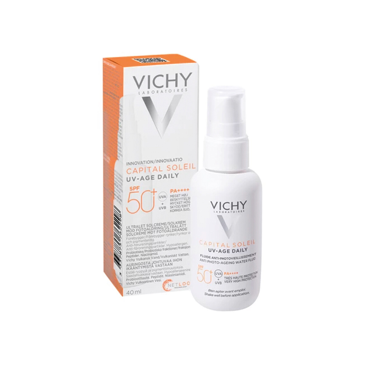 Protector Solar Facial Vichy Uv-Age Fps 50 - 40 ml 
