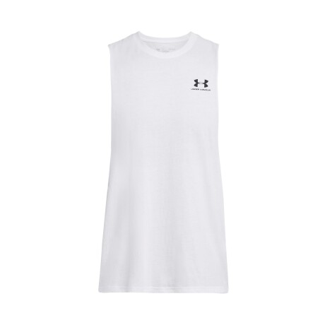 Musculosa Under Armour LFT CHST CUT OFF BLANCO