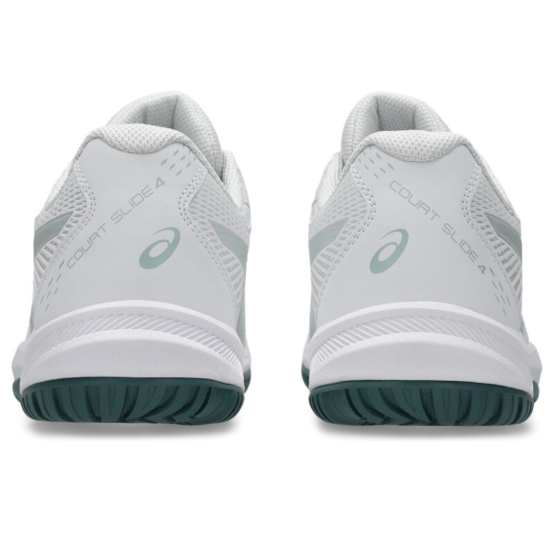 Zapatillas Tenis Court Slide 4 Hombre White/cold Moss