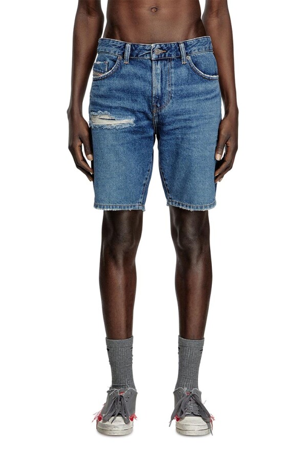 Short Para Hombre D-Fin Azul Marino