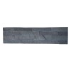 Piedra natural Black para pared 15x60 cm Mate Piedra Natural Black Para Pared 15x60 Cm Mate