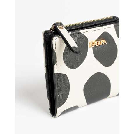 Billetera Chica Estampado Lunares