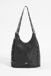 Bolso con ojalillos negro