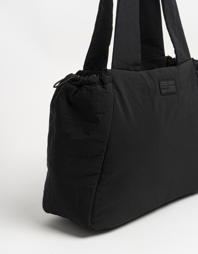 Bolsos Bolso Puffy Negro - Negro