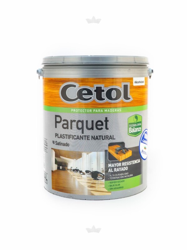 CETOL PARQUET BALANCE SATINADO - 4 LTS. N/A