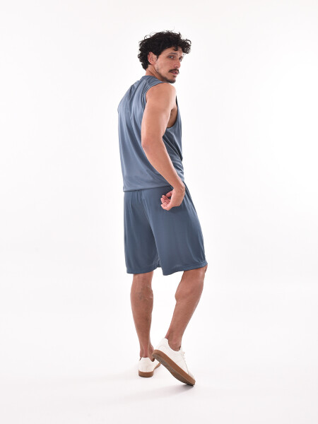 SHORT DIMITRIOS AZUL PIEDRA