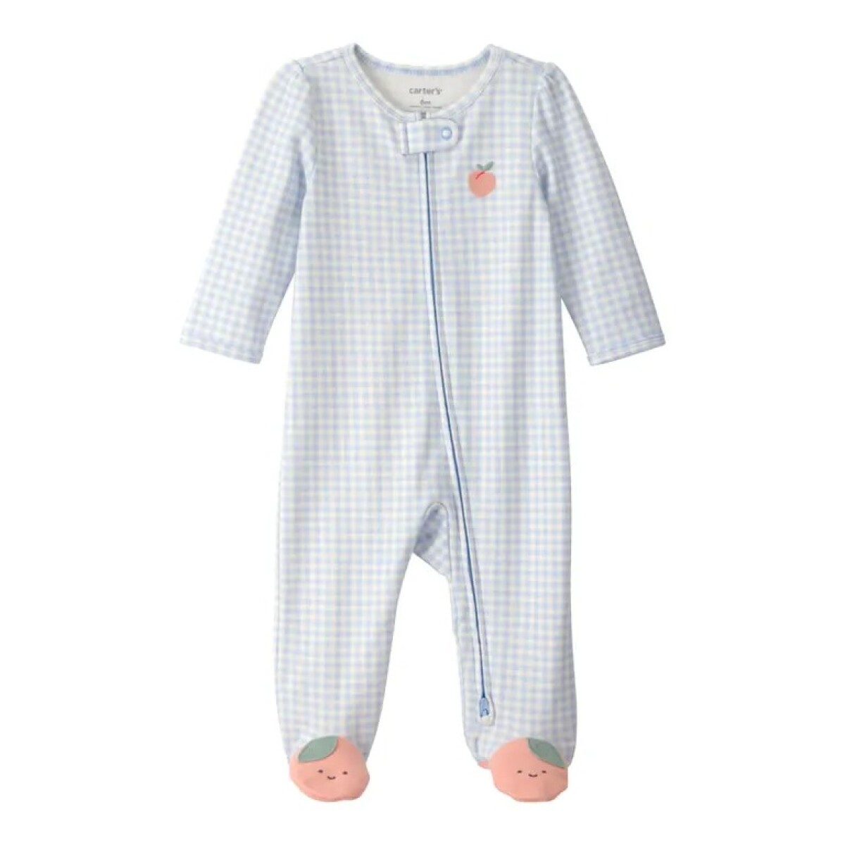 Enterito Carters Algodón con pie cuadrille 