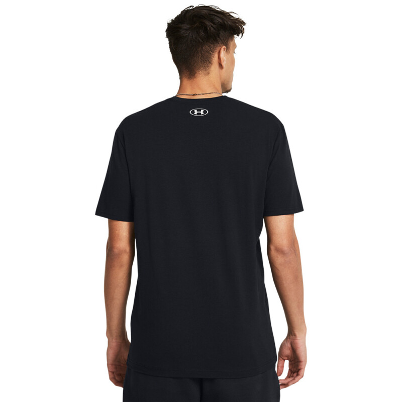 UA M GLITCH LOGO 60/40S SS-YLW BLK-001