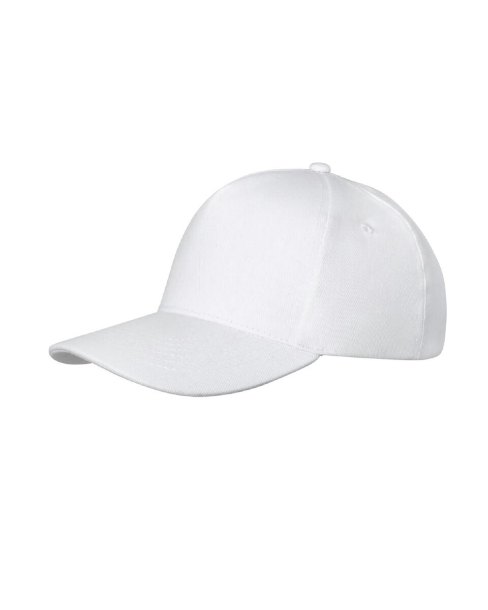 Gorro visera broche - Blanco 