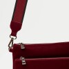 Bandolera Lily en gomato Bordeaux