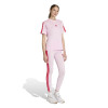 Remera ADIDAS W 3S SJ T B Mujer KC5199 Rosado Claro-rojo