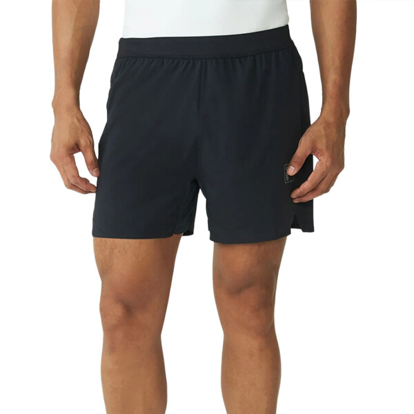 FILA Shorts Racer 5" para Hombre - Negro Negro