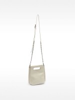 Bolso Tote Con Efecto Craquelado crudo