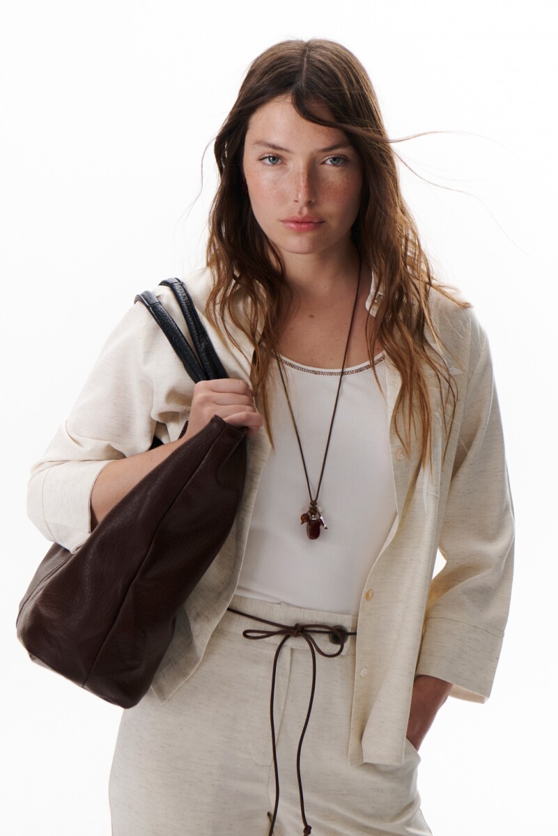 CAMISA LIRIO - BEIGE 