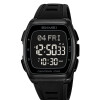 Reloj Skmei 2441BKBK digital unisex en resina negra Negro
