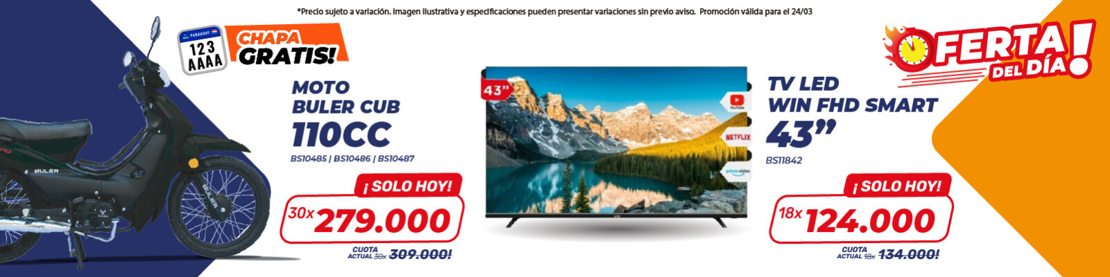 Oferta del dia 24/03