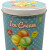 Lata Redonda Decoración 10 x 13,1 cm - Varios Diseños Ice Cream