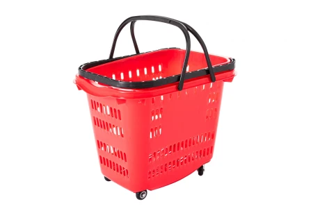 Carro De Supermercado Rojo Carro De Supermercado Rojo