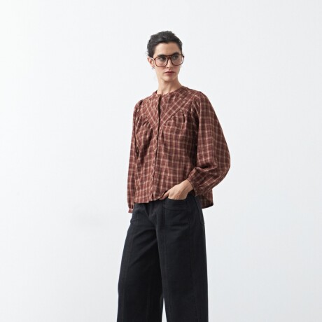 CAMISA LAIDA Ladrillo