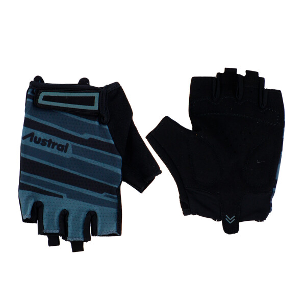 Austral Guantes Short Finger Cycling - Negro Negro