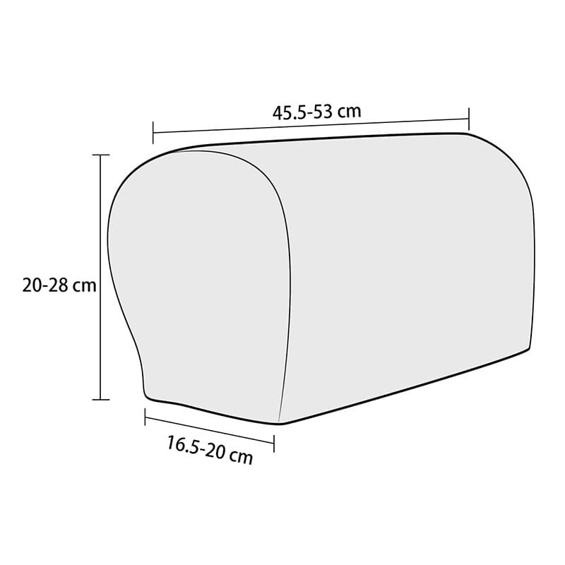 Fundas reposabrazos de sillón gris
