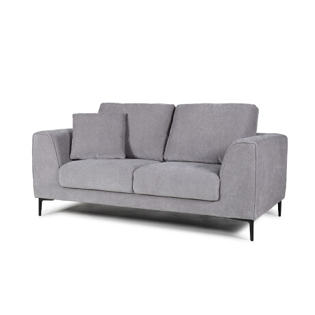 Sofá Sky - Tela Microfibra - 2 cuerpos 6686-7 Gris