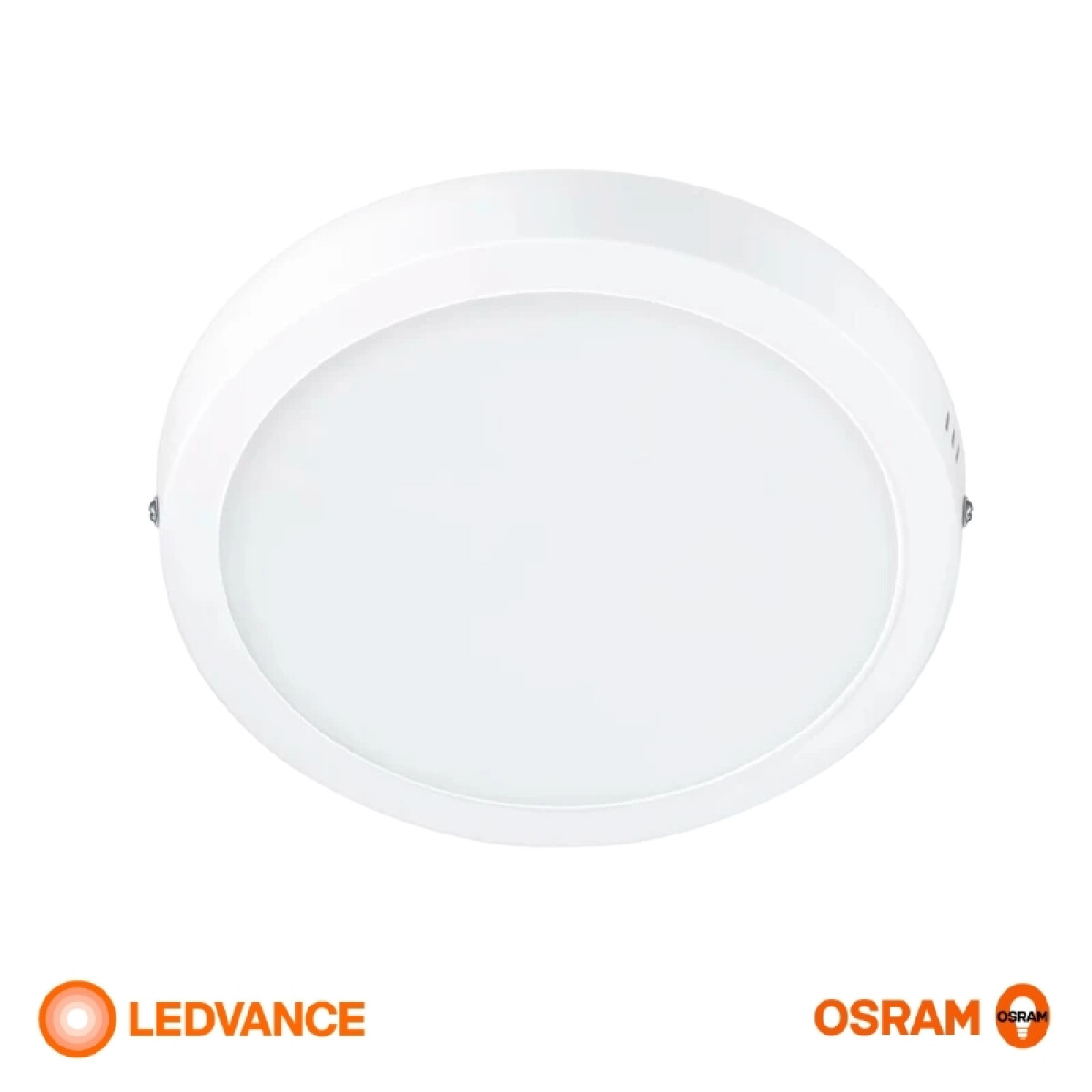 Panel LED LEDVANCE OSRAM Slim Redondo De Adosar 18W Luz Cálida 