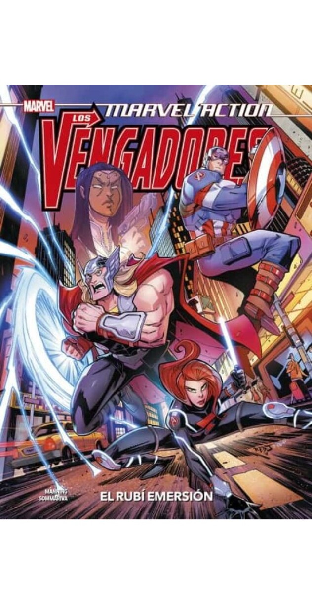 MARVEL ACTION LOS VENGADORES EL RUBI EMERSON 