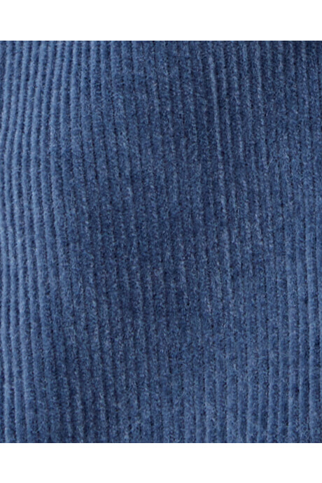 Pantalón de pana, azul Sin color