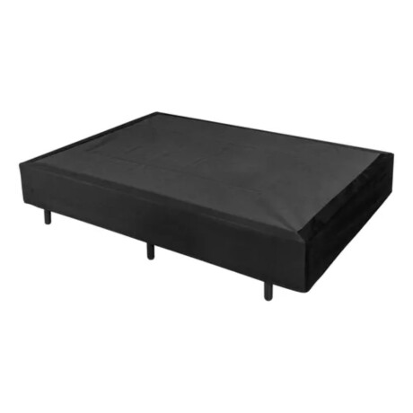Box 2 Plazas 140x190 cm Negro