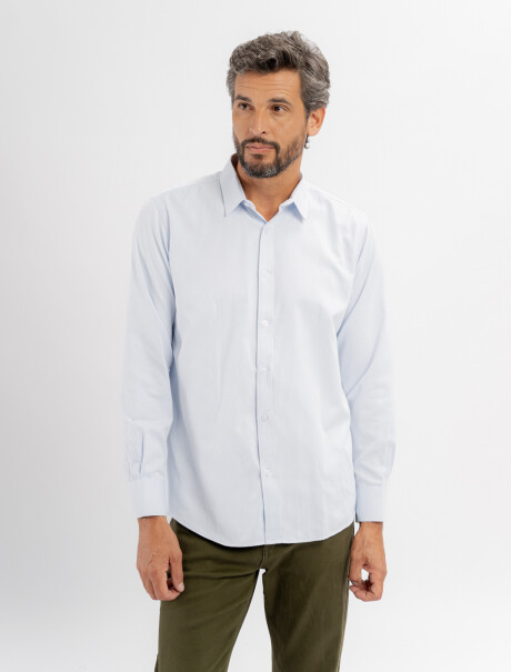 Camisa m/l Montecarlo celeste