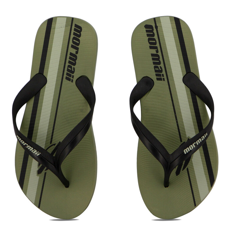 Chanclas Mormaii Ii Ojota Tropical Grafics Verde-negro