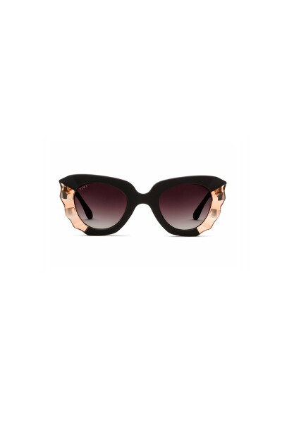 Lentes Tiwi Matisse Bicolor Black / Pink With Burgundy Gradient Lenses