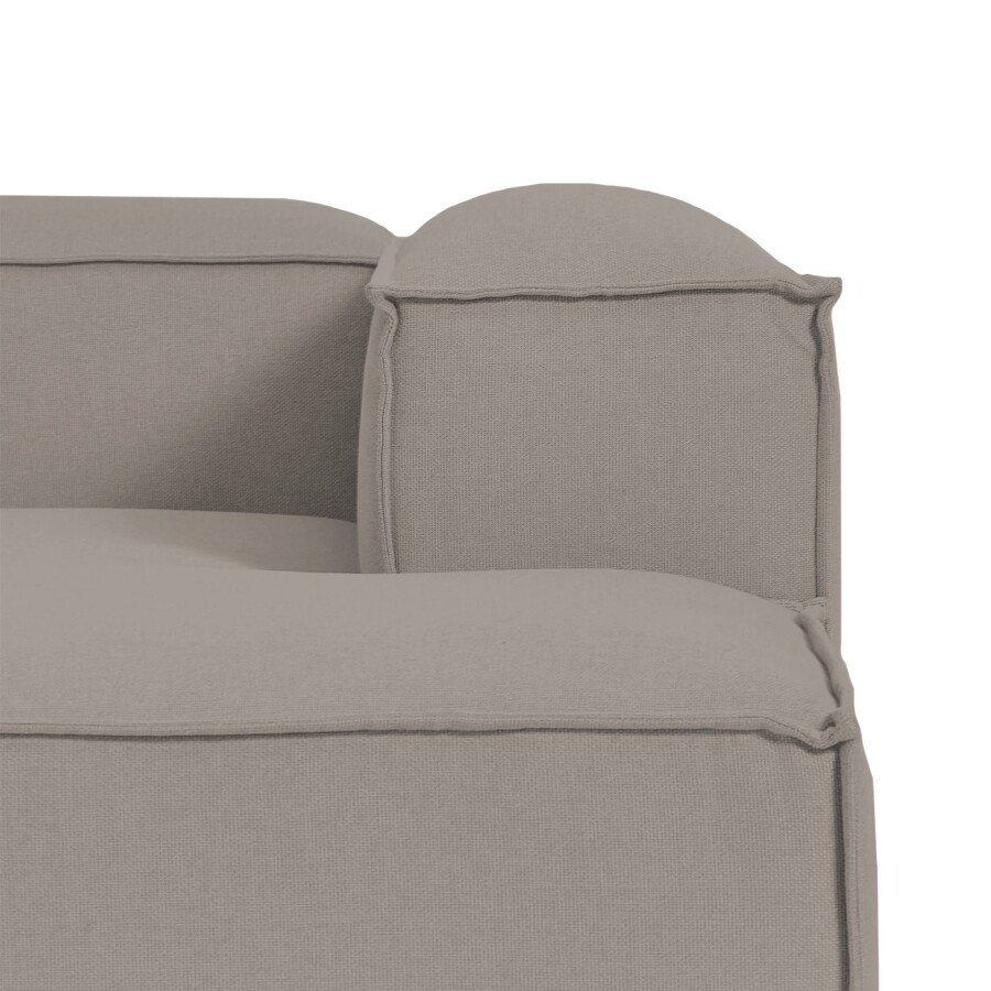 Sillón Nicole Chaise Lounge Izquierdo Gris