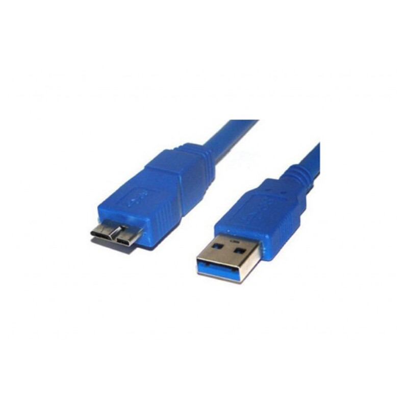 Cable Adaptador USB Micro B a USB A 3.0 de 30 CM Para Disco Externo Cable Adaptador USB Micro B a USB A 3.0 de 30 CM Para Disco Externo