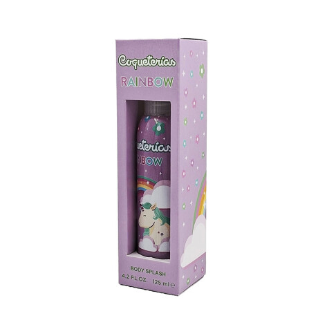 Coqueterías Rainbow Body Splash c/estuche 125 ml