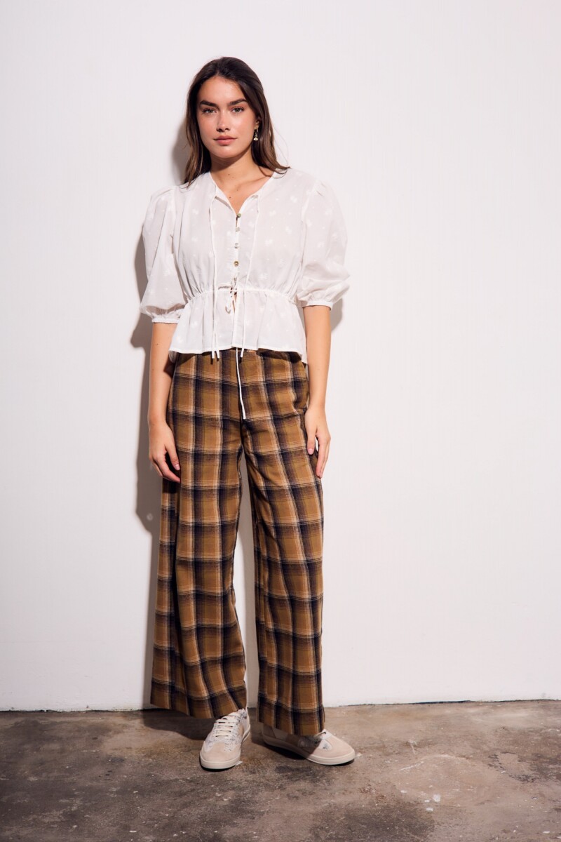 Pantalon Cuadros Multi