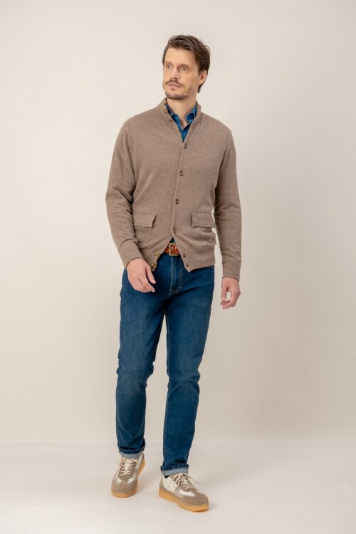 Sweater Buttoned Tostado