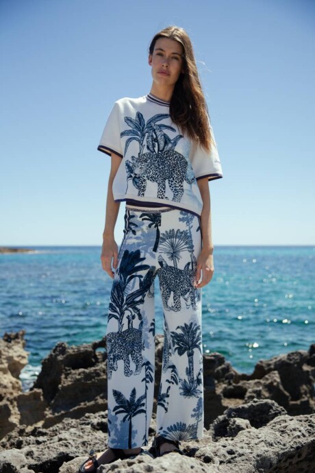 Pantalón Tropique Tejido Pantalón Tropique Tejido