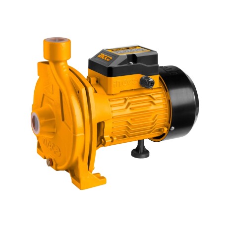 Bomba para agua centrífuga Ingco 750w (1hp) Caudal 120 L/min Amarillo/Negro