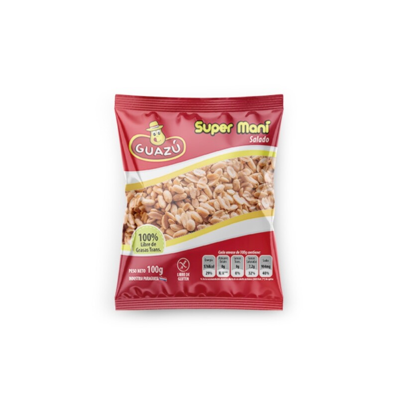 Guazu Mani Salado 100g Guazu Mani Salado 100g