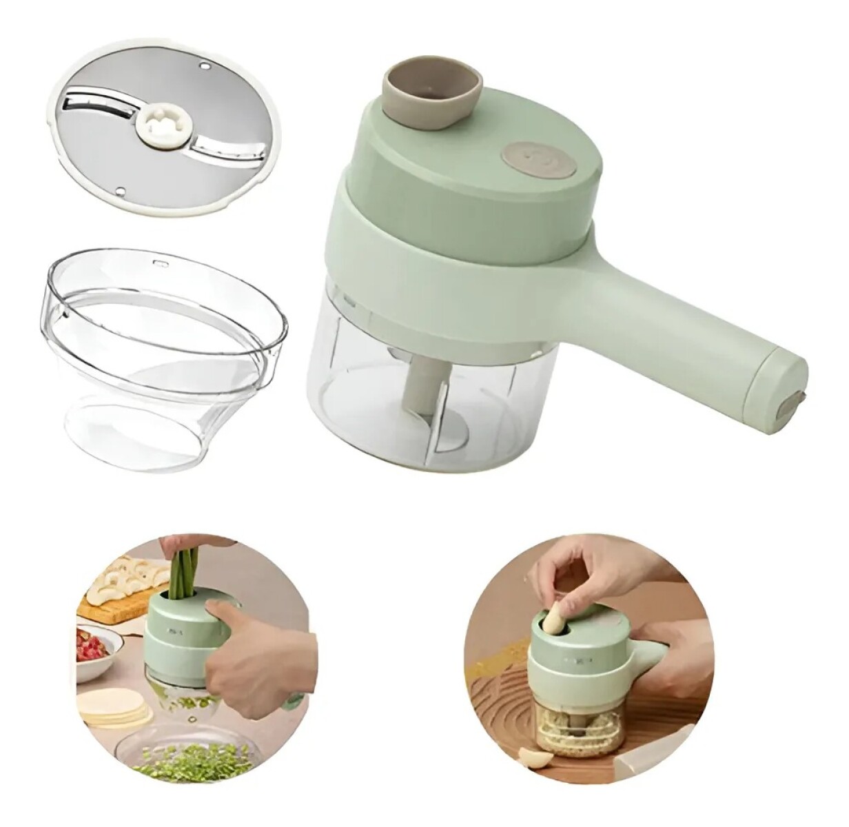 Mini Procesador Eléctrico Recargable Casita 300 ml – Práctico, compacto y versátil 