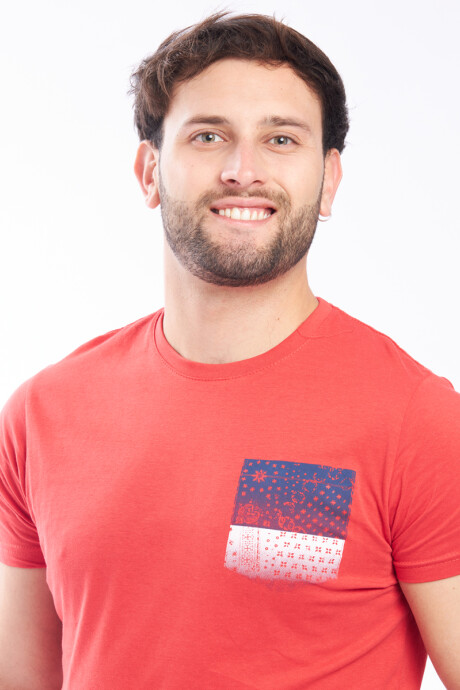 T-SHIRT VIERA 409 Rojo