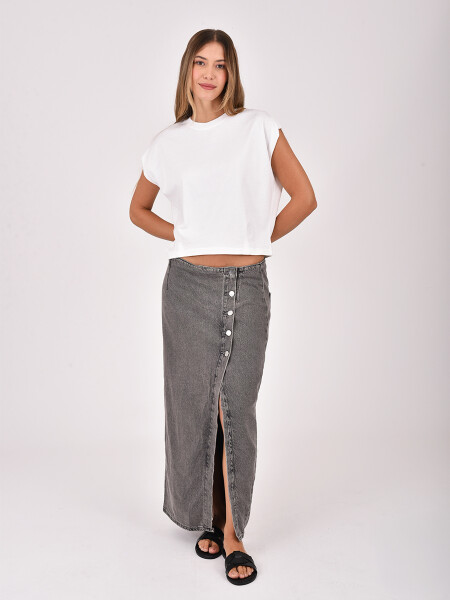 FALDA ANASTASIA GRIS (V)