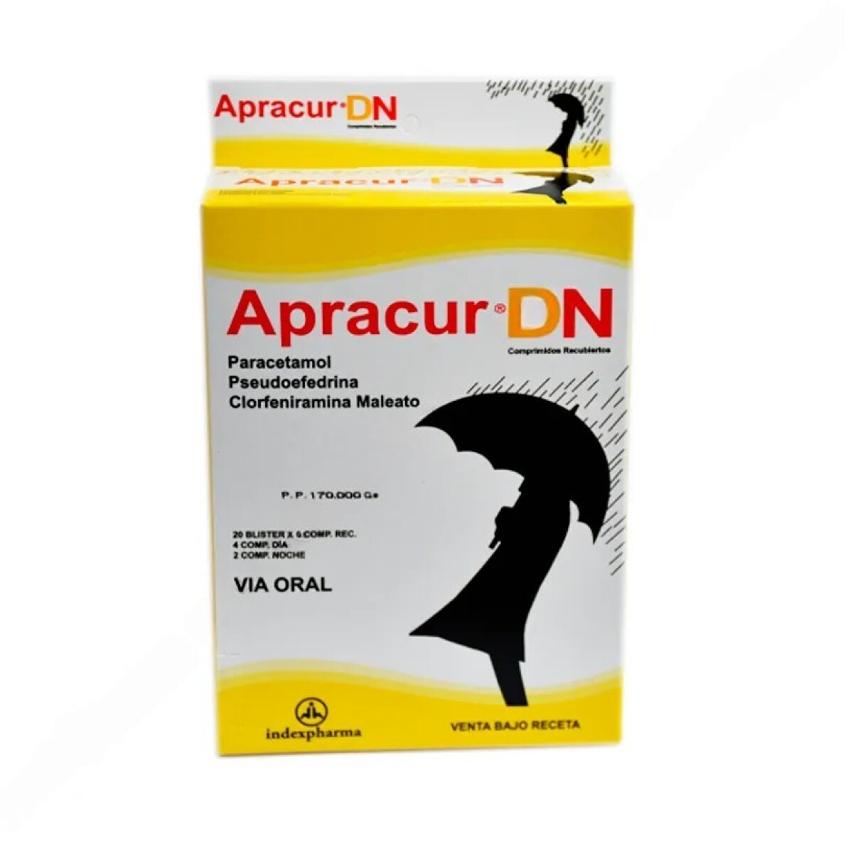 APRACUR DN EXHIB. X 20 BLISTERS 