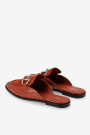 MOCASIN CHATO VELVIT-M Naranja